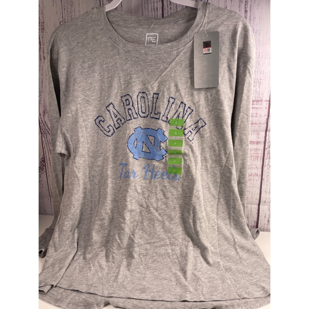 New women's North Carolina Tar Heels Proedge Large Shirt, Gray 320230